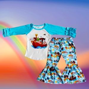 NEW Noah’s Ark Inspired Boutique Outfit / Size: 4T